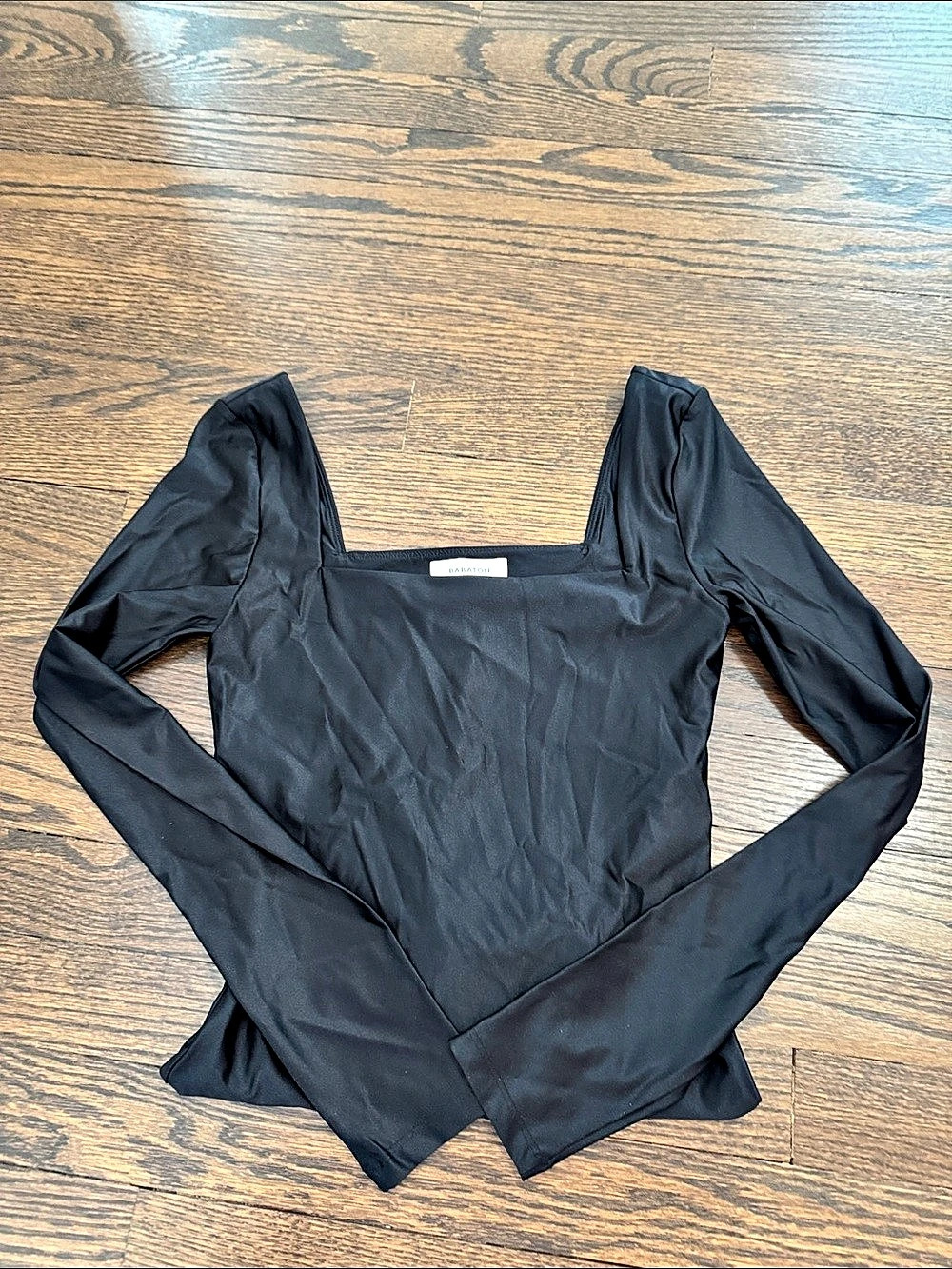 Black Long Sleeve Bodysuit